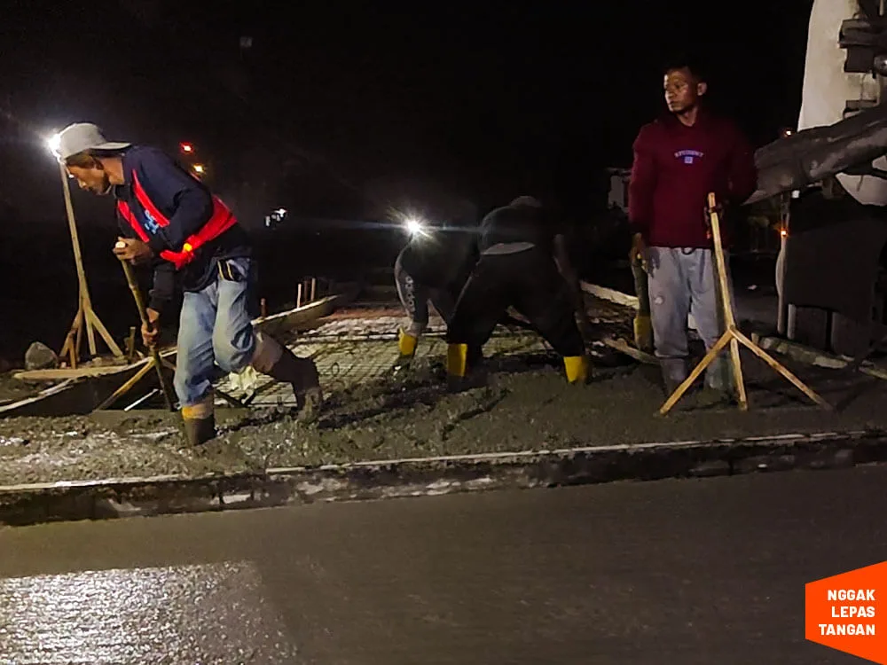 Kontraktor Jalan yang #Nggaklepastangan 4 Cor Beton