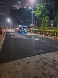 Proyek area parkir motor PT. HARMONIC (4)