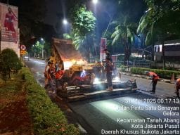 Proyek area parkir motor PT. HARMONIC (4)