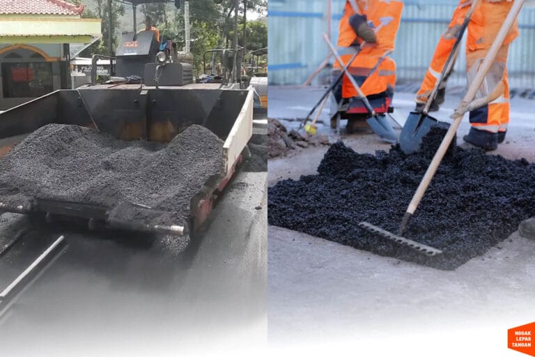 Kontraktor Jalan yang #Nggaklepastangan 2 perbedaan aspal hotmix coldmix
