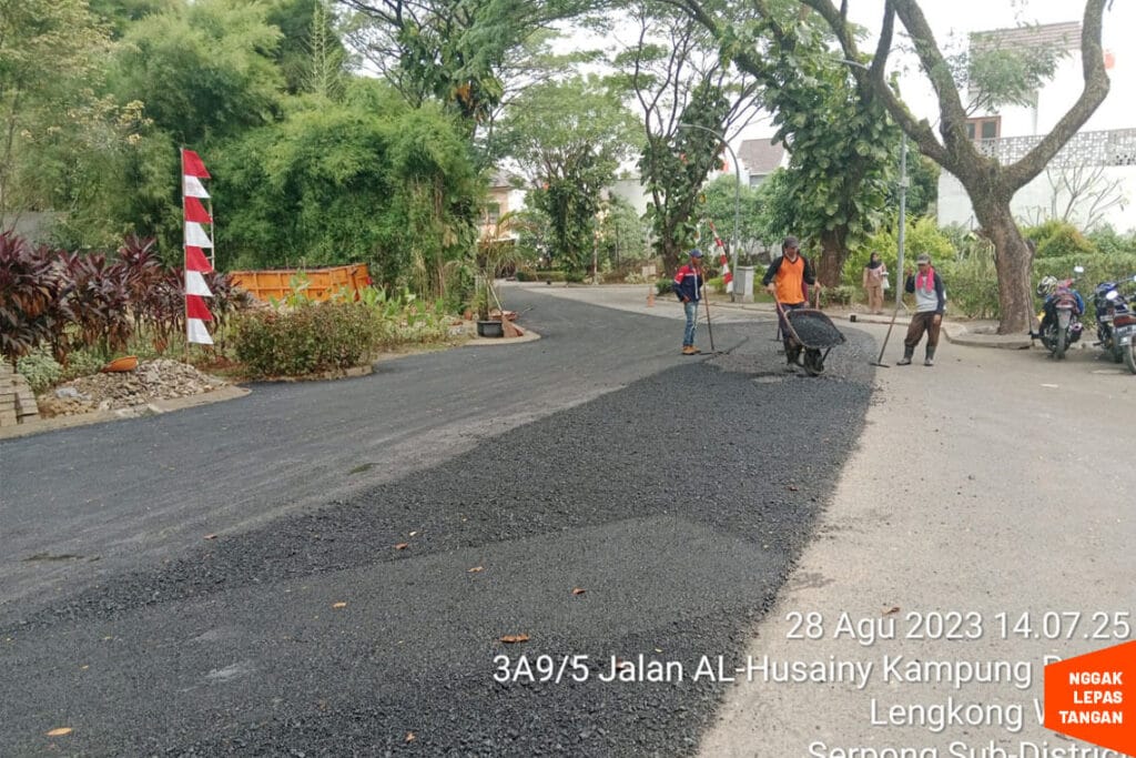 rekomendasi standar untuk jalan