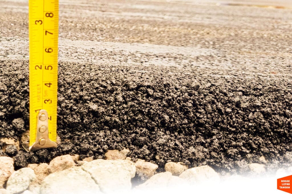 rekomendasi standar untuk jalan