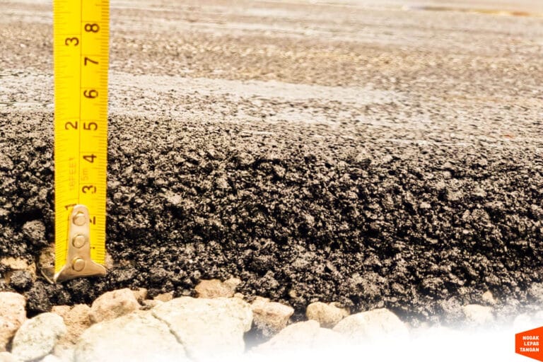 rekomendasi standar untuk jalan